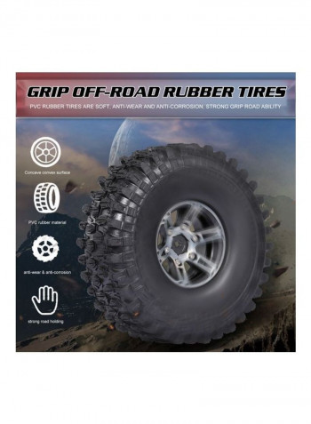 Metal Wheelbase Frame For AXIAL SCX10 II 90046 90047 RC Car