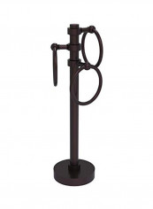 3-Ring Brass Towel Holder Antique Bronze 5x8x15inch