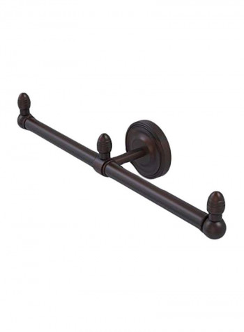 Prestige Regal Collection Towel Holder Black 15.5x3.5x3.3inch