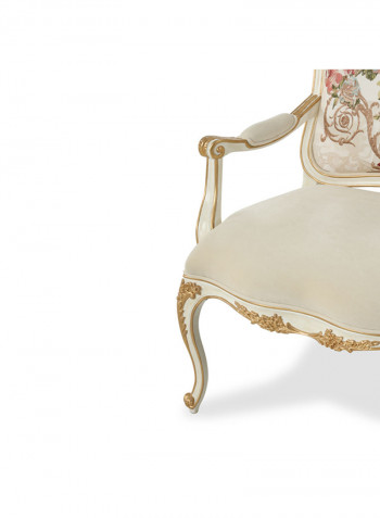 Rosy Armchair Beige 75x70x102cm