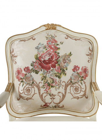 Rosy Armchair Beige 75x70x102cm