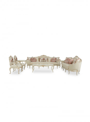 Rosy Armchair Beige 75x70x102cm