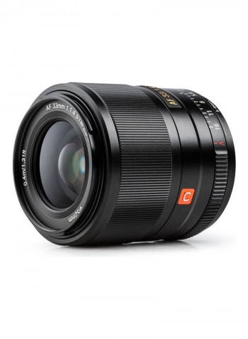 Portrait Landscape Prime Camera Lens Black