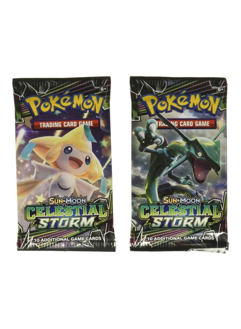 Pack Of 36 Sun And Moon Celestial Storm Trading Card Game POK81438