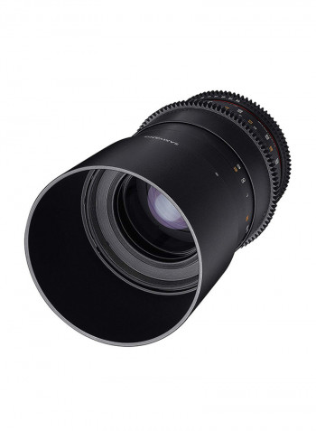 100mm T/3.1 VDSLR ED UMC Macro Lens For Sony Camera Black