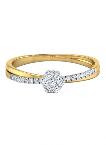 18K Gold Exquisite Design Sofie Diamond Ring