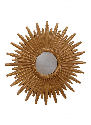 Starburst Mirror Gold 60.96inch