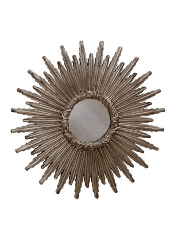 Starburst Mirror Silver 24inch