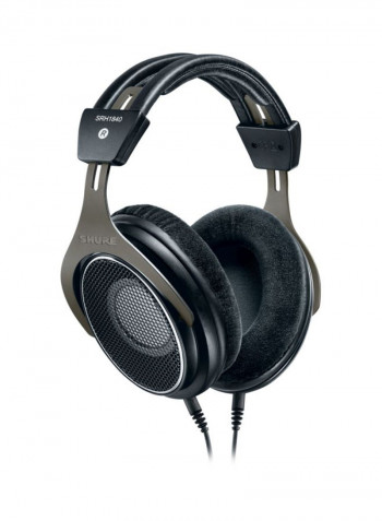 Premium Open Back OverxEar Headphones Black