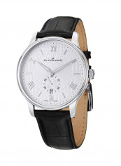 Men's Statesman Regalia Leather Analog Wrist Watch A102-01