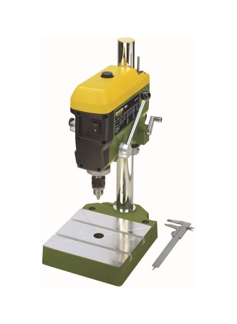 Bench Drill Press Yellow/Green/White 33x51x23centimeter