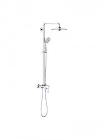 Shower System With Single Lever Mixer For Wall Mounting Chrome L 150 x W 475 x H 1011millimeter