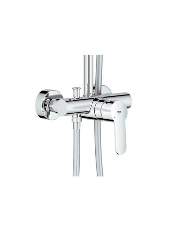 Shower System With Single Lever Mixer For Wall Mounting Chrome L 150 x W 475 x H 1011millimeter