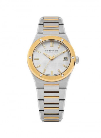 Women's Stainless Steel Analog Wrist Watch H SH NH752125 4AFIT