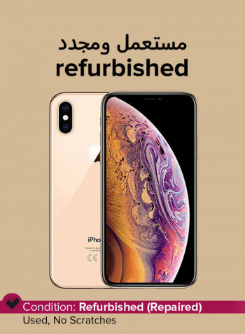 Refurbished - iPhone XS Max With FaceTime Gold 256GB 4G LTE - International Specs
