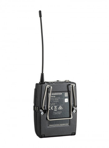 Camera Mount Wireless Omni Lavalier Microphone System EW112P G4-A Black/Blue/Silver