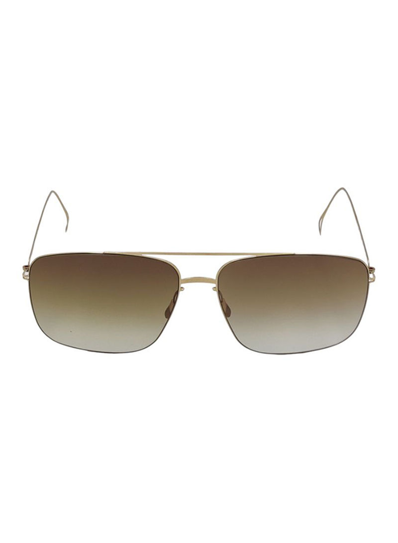 Men's Premium Rectangular Sunglasses - Lens Size: 58 mm