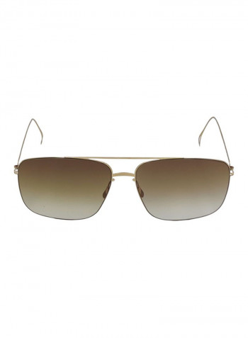 Premium Rectangular Sunglasses - Lens Size: 58 mm للرجال
