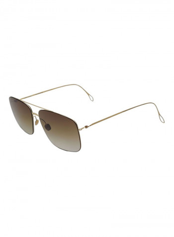 Premium Rectangular Sunglasses - Lens Size: 58 mm للرجال