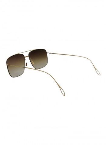 Premium Rectangular Sunglasses - Lens Size: 58 mm للرجال