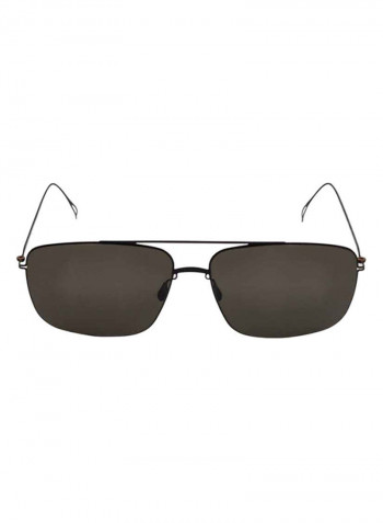 Premium Rectangular Sunglasses - Lens Size: 58 mm للرجال
