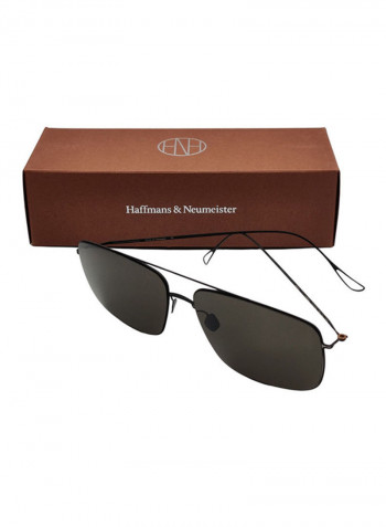 Premium Rectangular Sunglasses - Lens Size: 58 mm للرجال