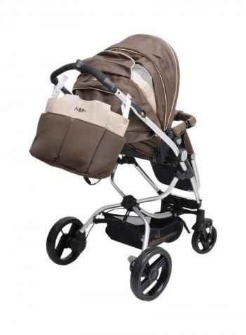 3 In 1 Spider Baby Stroller With Carrier And Diaper Bag