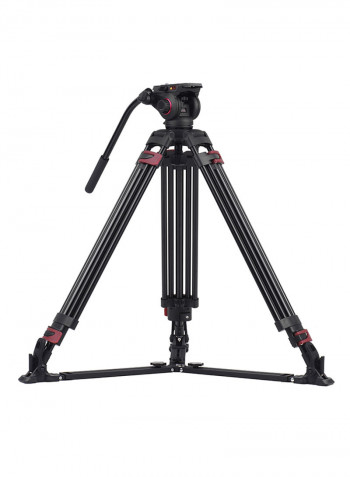 3-Section Tripod Stand Black