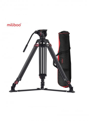 3-Section Tripod Stand Black