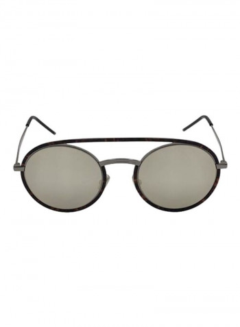 UV Protection Round Frame Sunglasses - Lens Size: 51 mm