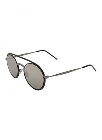 UV Protection Round Frame Sunglasses - Lens Size: 51 mm