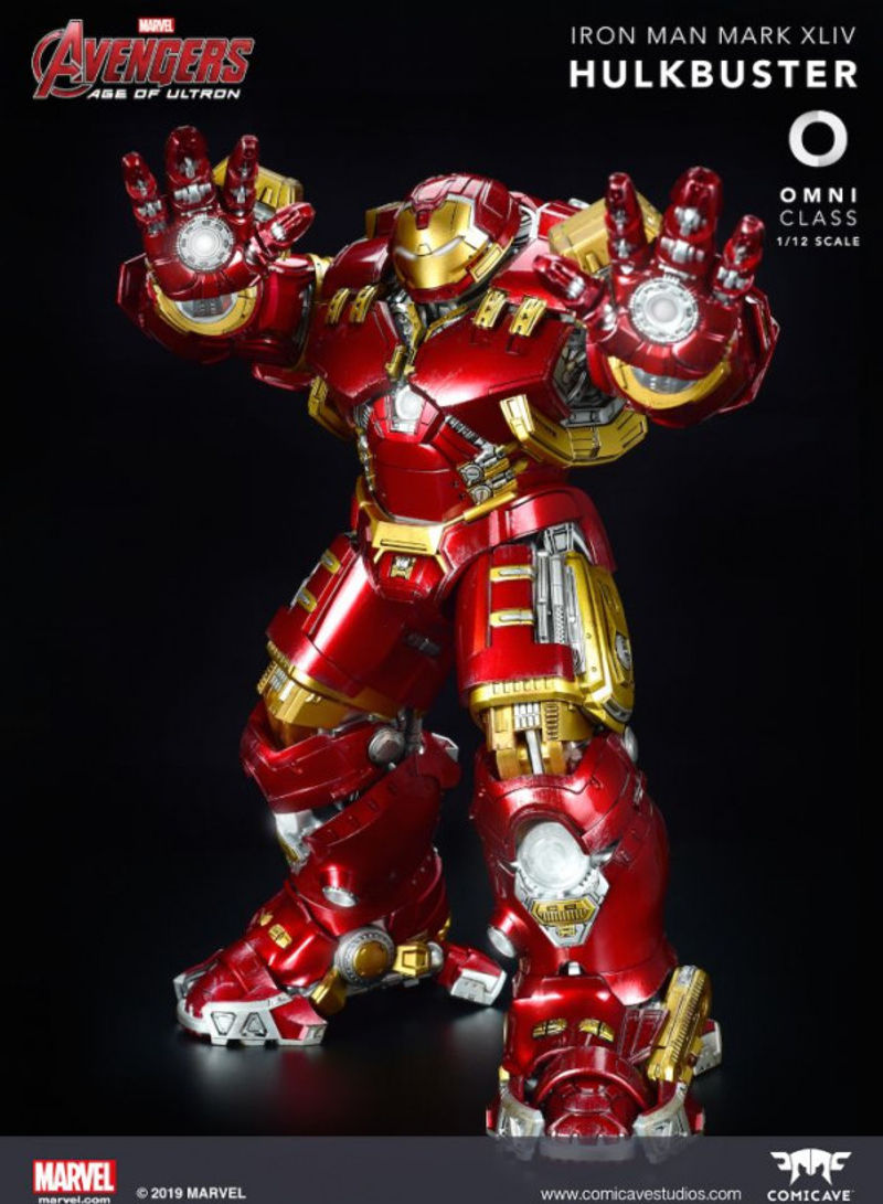 Iron Man Mark 44 Hulkbuster 1:12 Scale Action Figure