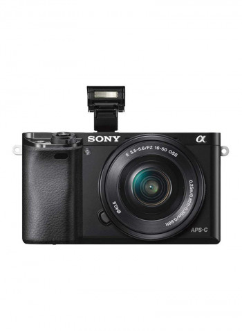 Alpha a6000 Mirrorless Digital Camera with 16-50 mm Lens 24.3MP (Black)