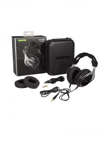 Premium Closed-Back Headphones Black