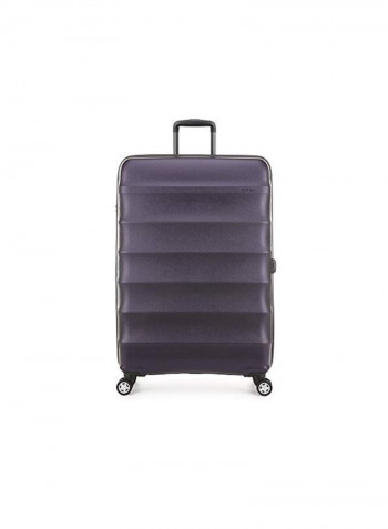 3-Piece Antler Juno Metallic Suitcase Set Purple