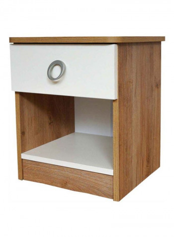5-Piece Cardiz Bedroom Set White/Brown 434x331x300.8cm