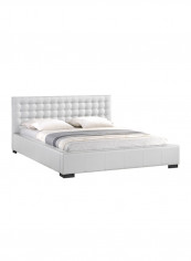 Madison Modern Bed Without Mattress White King