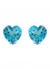 18 Karat White Gold Topaz Studded Earrings reviews 18 Karat White Gold Topaz Studded Earrings