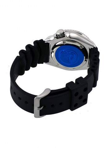 Men's Water Resistant Rubber Analog Watch SKX009J1