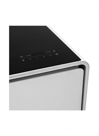 Smart Touch Table With Two Refrigerating Doors 0 W EVRFS-130LW Black/White