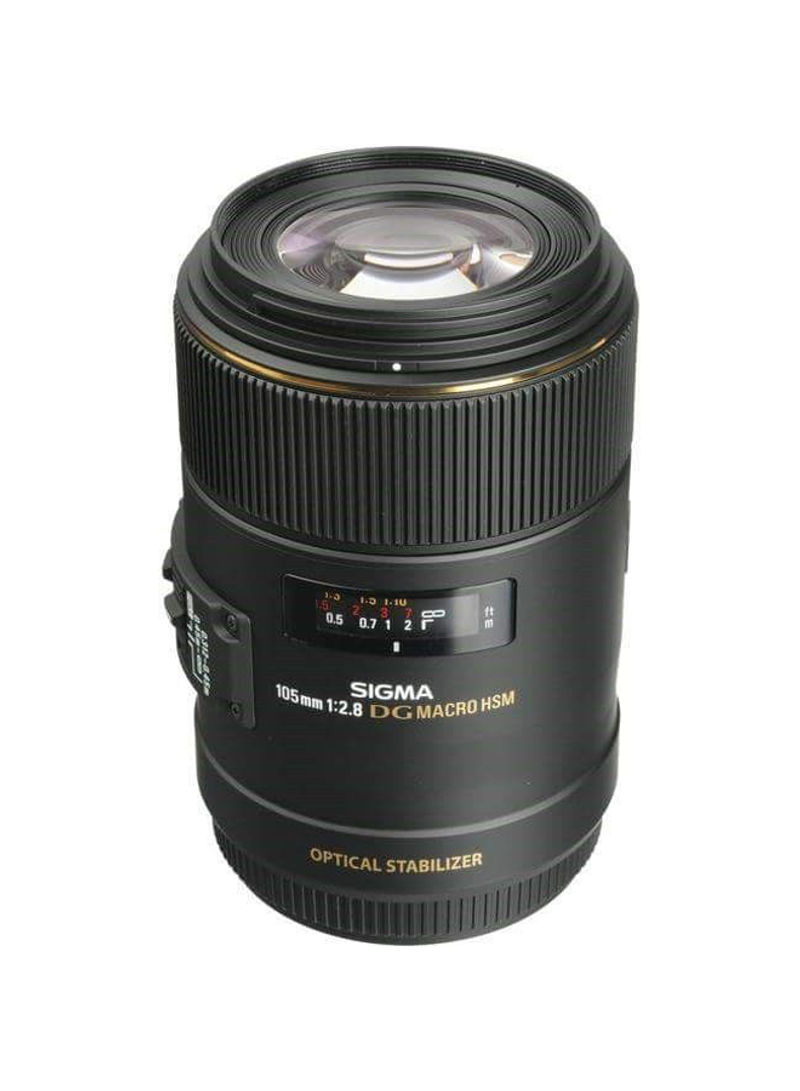 105Mm F/2.8 Ex DG OS HSM Macro Lens For Nikon Black