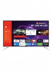 55 Inch Ultra HD 4K Smart LED TV Gloria 55 Black