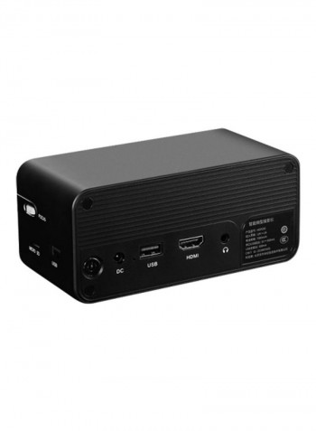 Cube Pro Smart Portable Projector 311641 Black