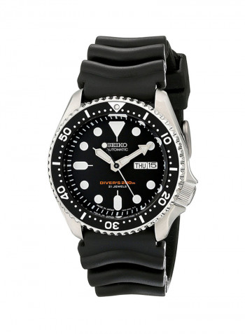 Men's Water Resistant Rubber Analog Watch SKX007J1