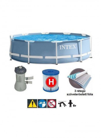 Prism Frame Pool With Filter Pump 305x76cm
