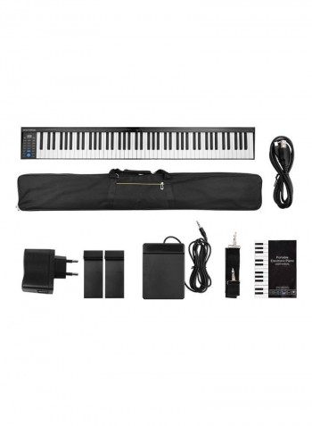 8-Piece 88-Keys Digital Electronic Keyboard Set