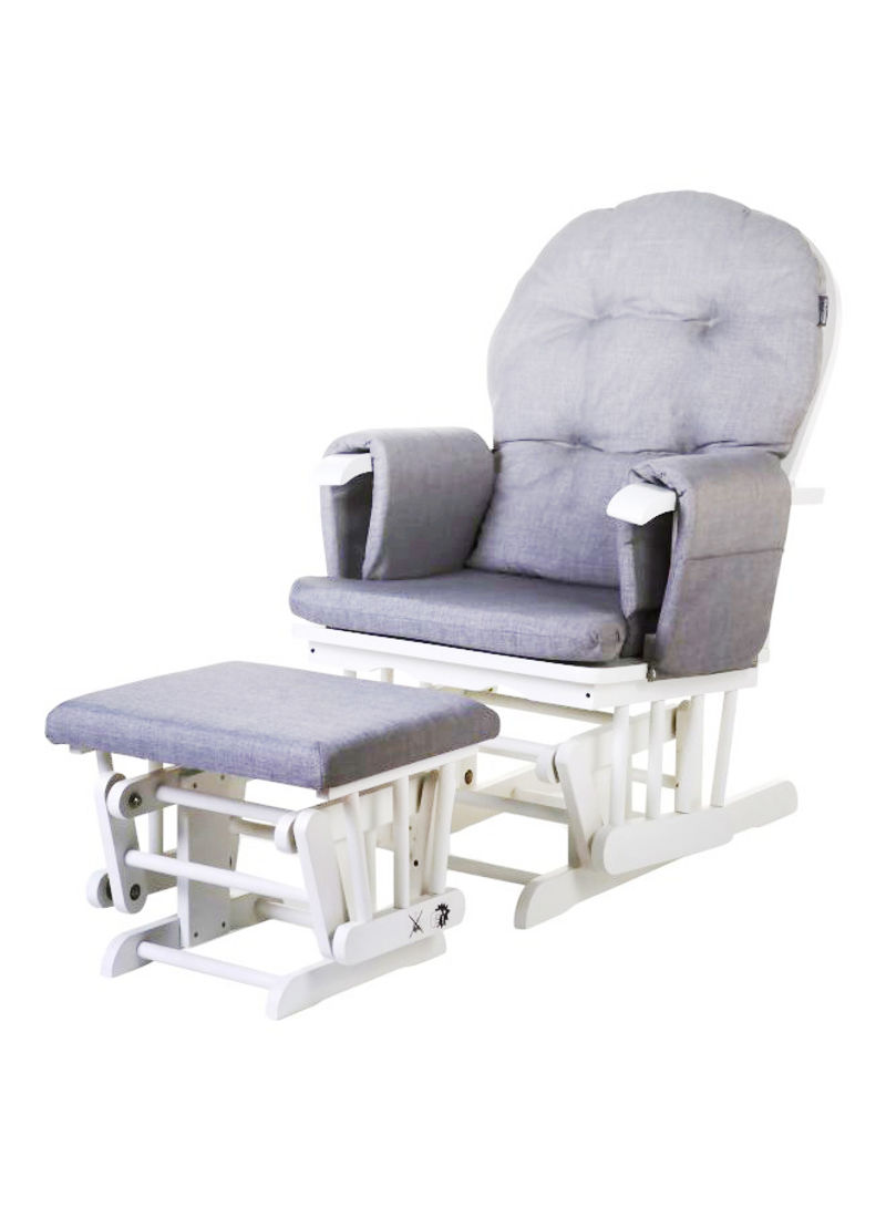 Gliding Chair With Footrest