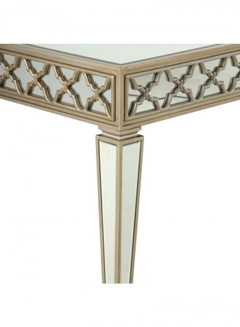 Whitney Dining Table Gold 220 x 100 x 78cm