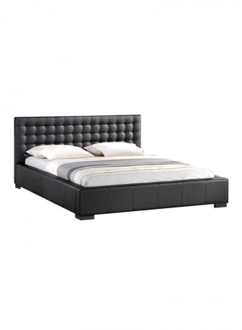 Madison Modern Bed Without Mattress Black King