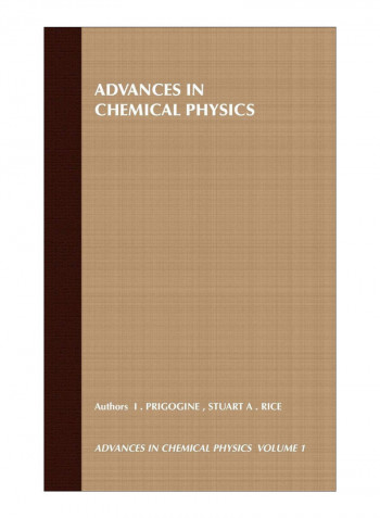 Advances In Chemical Physics Hardcover